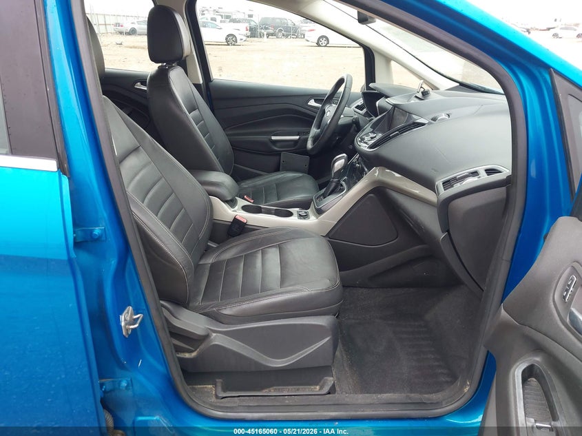 2013 Ford C-max VIN 1FADP5BU0DL507176 IAAI salvage auction — LEFT SIDE, Salvage Title, sold $25 on 2026-07-31 (photo 5)