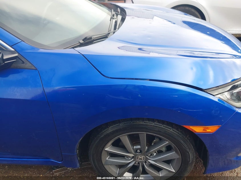 2019 Honda Civic VIN JHMFC1F71KX001999 IAAI salvage auction — HAIL, Salvage Title, sold $25 on 2026-08-01 (photo 6)