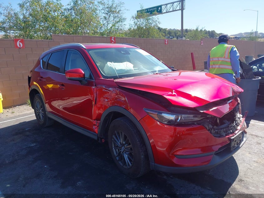 2019 Mazda Cx-5 VIN JM3KFACM4K0535595 IAAI salvage auction — RIGHT FRONT, Salvage (California), sold $2,350 on 2026-07-08 (photo 1)