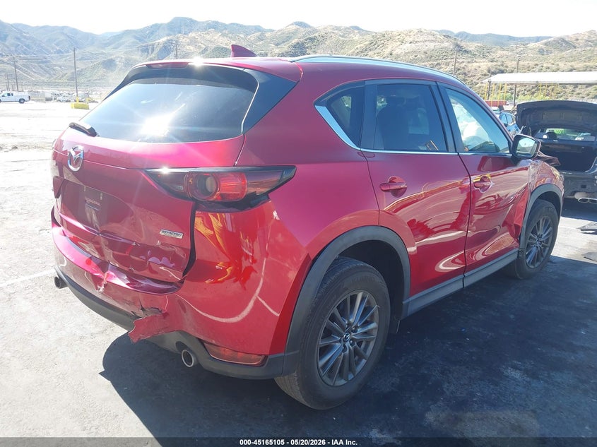 2019 Mazda Cx-5 VIN JM3KFACM4K0535595 IAAI salvage auction — RIGHT FRONT, Salvage (California), sold $2,350 on 2026-07-08 (photo 4)