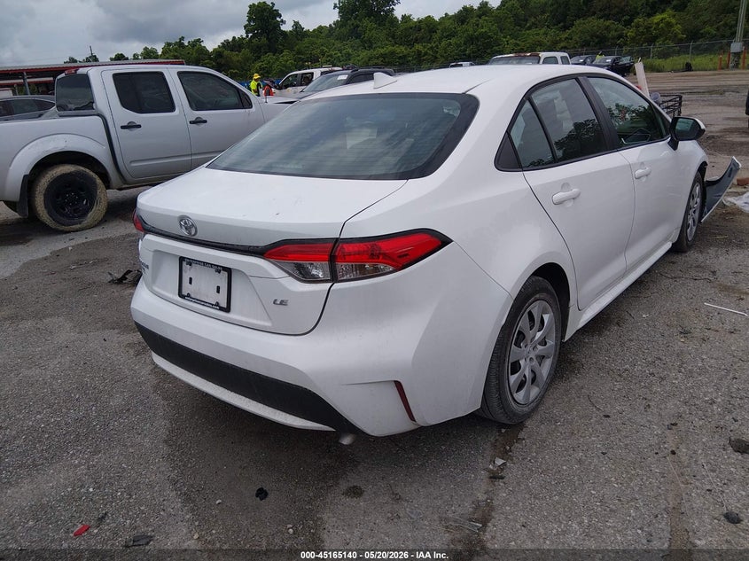 2022 Toyota Corolla VIN 5YFEPMAE4NP381142 IAAI salvage auction — FRONT END, Salvage (Louisiana), sold $4,550 on 2026-07-18 (photo 4)