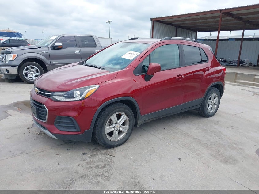 2021 Chevrolet Trax VIN KL7CJLSB9MB345948 IAAI salvage auction — HAIL, Original (Texas), sold $25 on 2026-07-22 (photo 2)