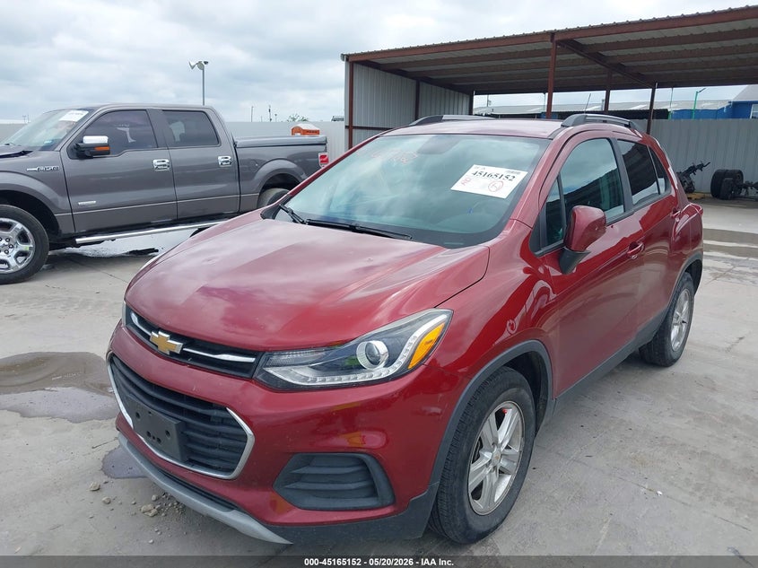 2021 Chevrolet Trax VIN KL7CJLSB9MB345948 IAAI salvage auction — HAIL, Original (Texas), sold $25 on 2026-07-22 (photo 6)