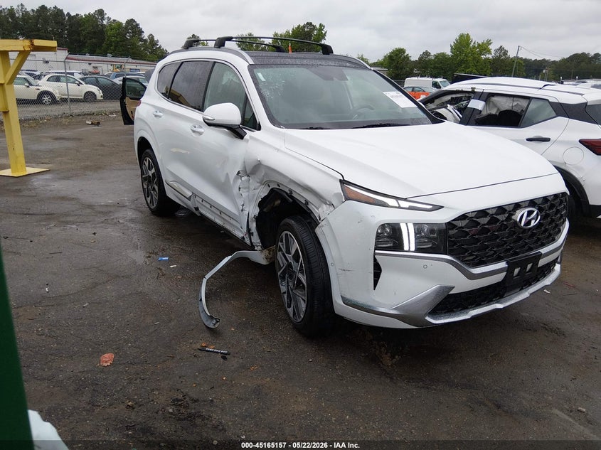 2022 Hyundai Santa fe VIN 5NMS5DAL1NH403020 IAAI salvage auction — RIGHT FRONT, Salvage (Virginia), sold $10,725 on 2026-07-31 (photo 1)