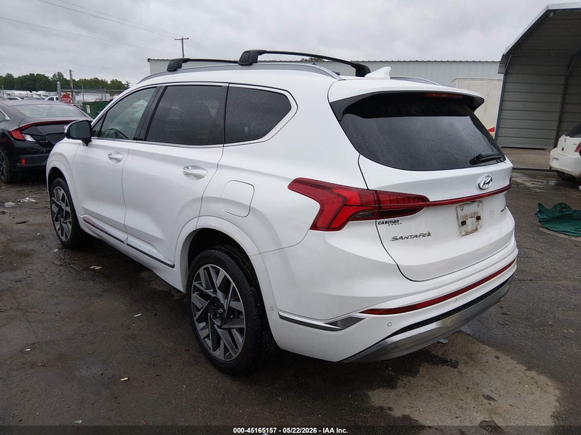 2022 Hyundai Santa fe VIN 5NMS5DAL1NH403020 IAAI salvage auction — RIGHT FRONT, Salvage (Virginia), sold $10,725 on 2026-07-31 (photo 3)