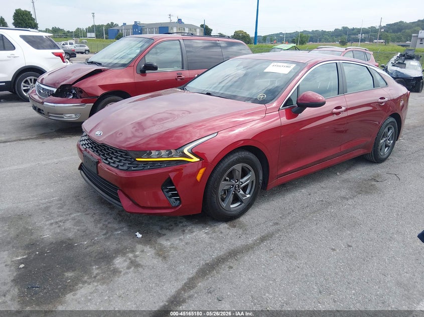 2021 Kia K5 VIN 5XXG14J26MG025654 IAAI salvage auction — HAIL, Salvage (Illinois), sold $3,650 on 2026-07-20 (photo 2)