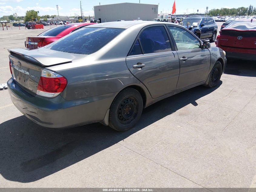 2006 Toyota Camry VIN 4T1BE30K06U742182 IAAI salvage auction — LEFT SIDE, Salvage (Utah), sold $375 on 2026-07-09 (photo 4)