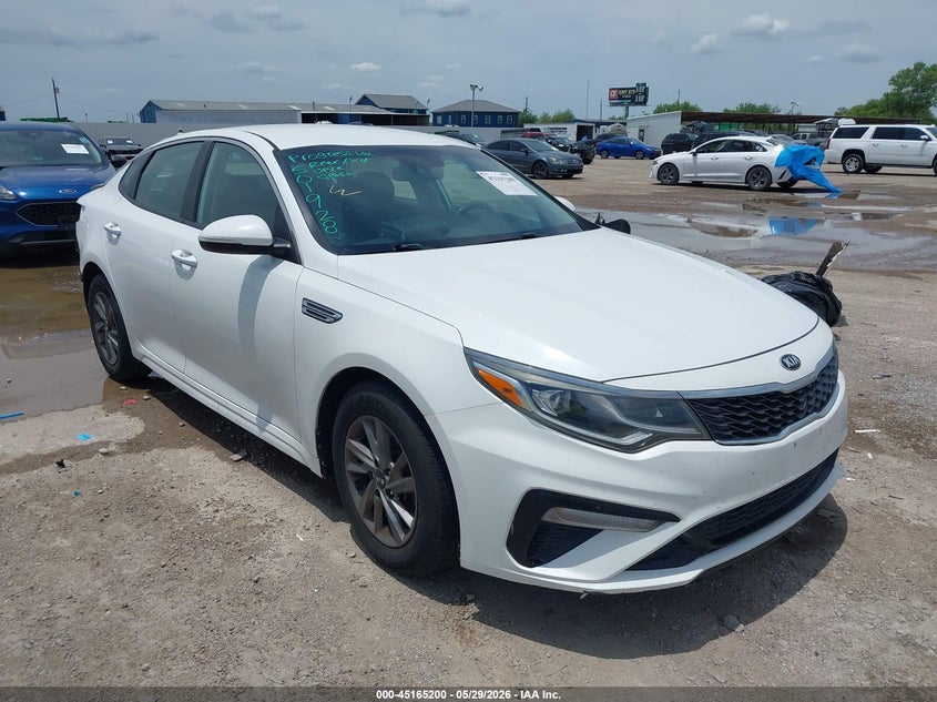 2020 Kia Optima VIN 5XXGT4L3XLG393642 IAAI salvage auction — REAR END, Salvage Title, sold $3,050 on 2026-07-22 (photo 1)
