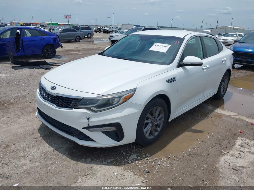 2020 Kia Optima VIN 5XXGT4L3XLG393642 IAAI salvage auction — REAR END, Salvage Title, sold $3,050 on 2026-07-22 (photo 2)