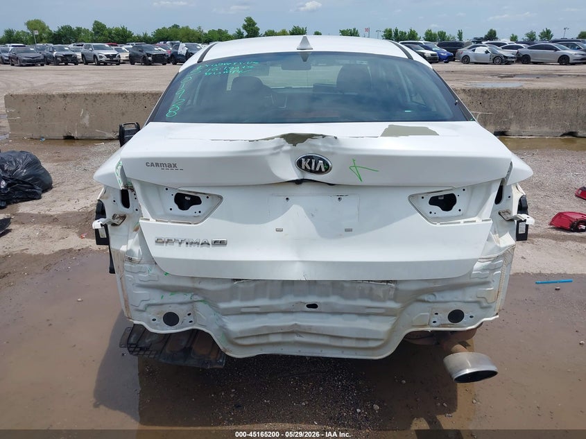 2020 Kia Optima VIN 5XXGT4L3XLG393642 IAAI salvage auction — REAR END, Salvage Title, sold $3,050 on 2026-07-22 (photo 6)