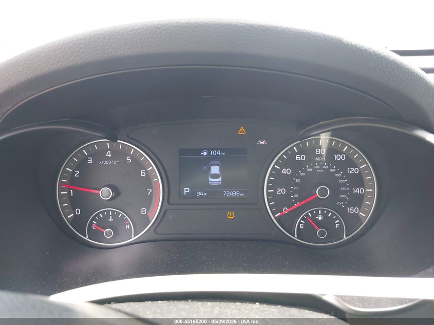 2020 Kia Optima VIN 5XXGT4L3XLG393642 IAAI salvage auction — REAR END, Salvage Title, sold $3,050 on 2026-07-22 (photo 7)