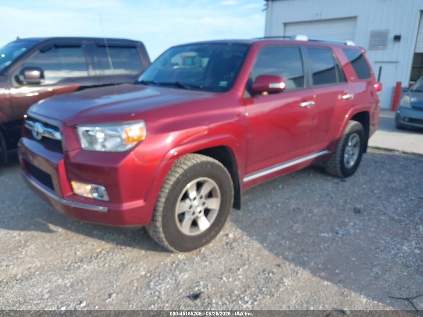 2013 Toyota 4runner VIN JTEBU5JRXD5124062 IAAI salvage auction — HAIL, Clear (Missouri), sold $8,150 on 2026-07-06 (photo 2)