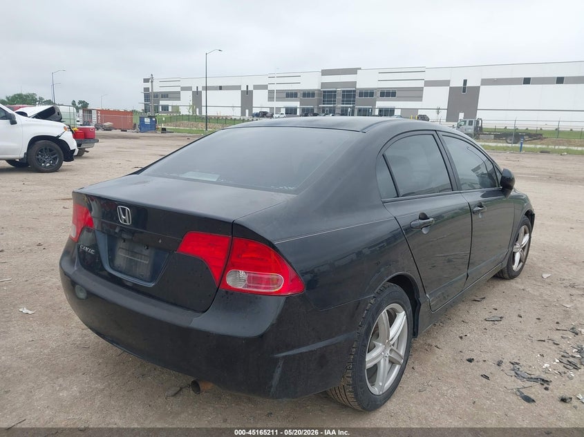 2008 Honda Civic VIN 1HGFA16538L057532 IAAI salvage auction — REAR END, Salvage (Texas), sold $800 on 2026-07-05 (photo 4)