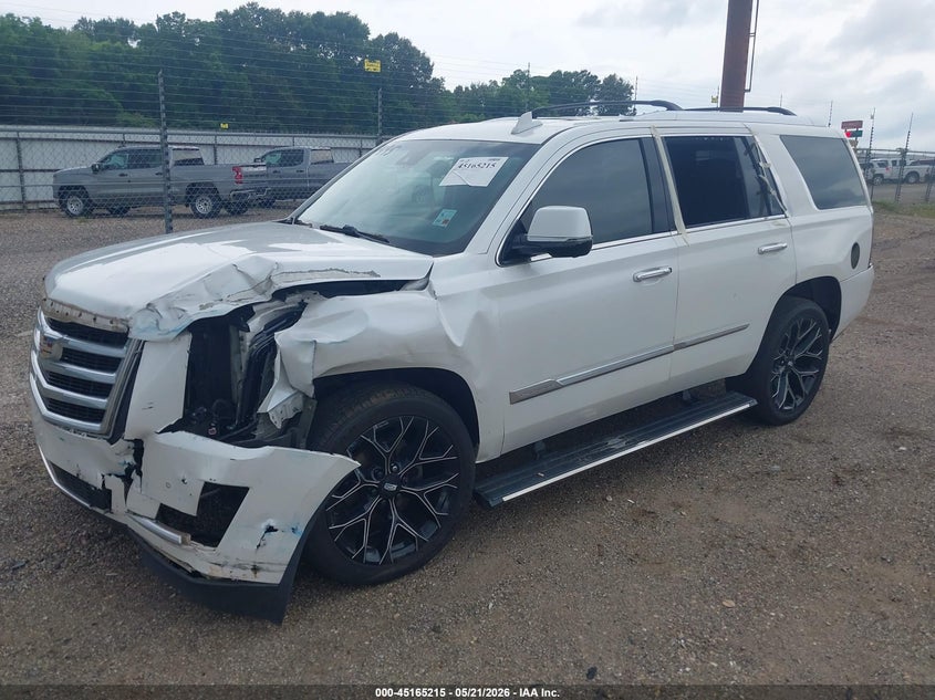 2016 Cadillac Escalade VIN 1GYS4CKJXGR306739 IAAI salvage auction — LEFT FRONT, Salvage (Louisiana), sold $4,100 on 2026-08-03 (photo 2)