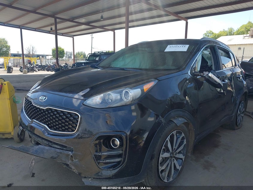 2017 Kia Sportage VIN KNDPN3AC8H7099079 IAAI salvage auction — ROLLOVER, Salvage (California), sold $1,500 on 2026-07-28 (photo 2)