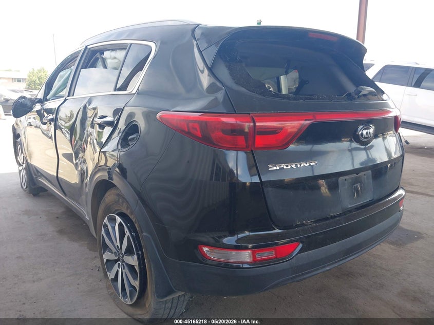 2017 Kia Sportage VIN KNDPN3AC8H7099079 IAAI salvage auction — ROLLOVER, Salvage (California), sold $1,500 on 2026-07-28 (photo 3)