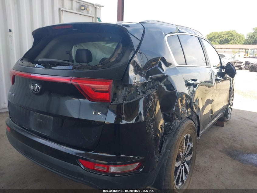 2017 Kia Sportage VIN KNDPN3AC8H7099079 IAAI salvage auction — ROLLOVER, Salvage (California), sold $1,500 on 2026-07-28 (photo 4)