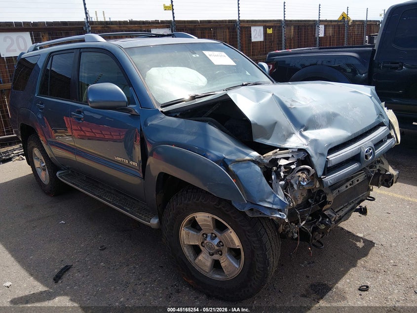 2003 Toyota 4runner VIN JTEBT17R430026028 IAAI salvage auction — RIGHT FRONT, Salvage (Colorado), sold $2,300 on 2026-07-10 (photo 1)