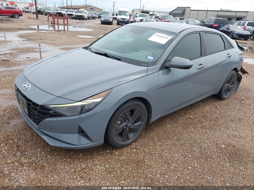 2021 Hyundai Elantra VIN KMHLS4AG2MU065419 IAAI salvage auction — REAR END, Original (Texas), sold $25 on 2026-07-29 (photo 2)