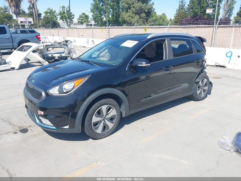 2018 Kia Niro VIN KNDCD3LD1J5205106 IAAI salvage auction — NORMAL WEAR, Salvage (California), sold $1,350 on 2026-07-29 (photo 2)