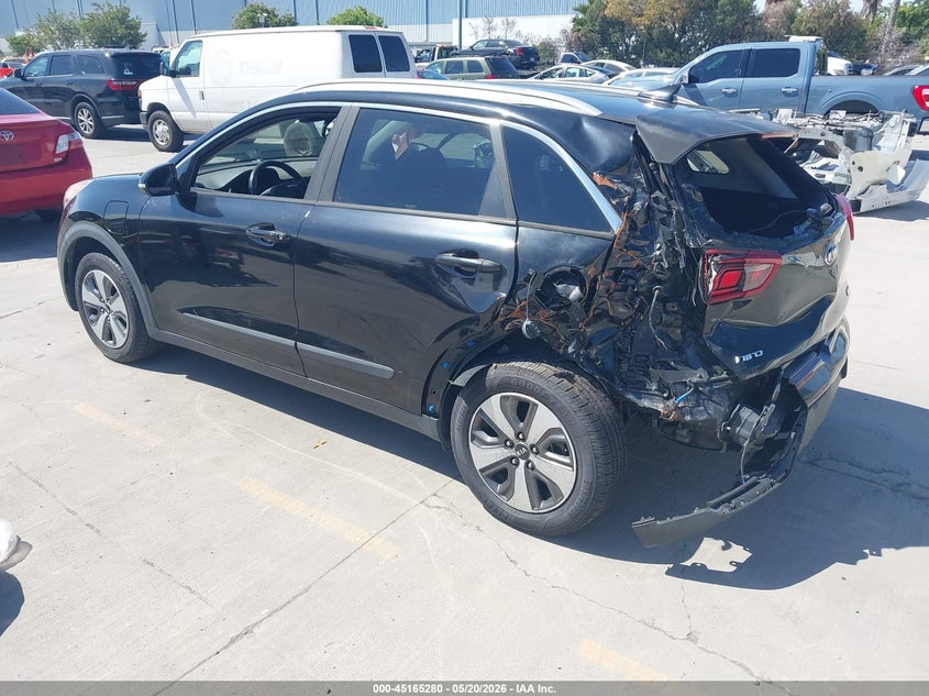 2018 Kia Niro VIN KNDCD3LD1J5205106 IAAI salvage auction — NORMAL WEAR, Salvage (California), sold $1,350 on 2026-07-29 (photo 3)