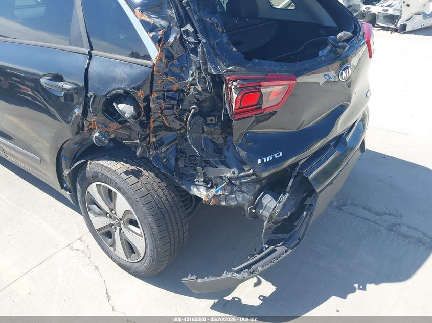 2018 Kia Niro VIN KNDCD3LD1J5205106 IAAI salvage auction — NORMAL WEAR, Salvage (California), sold $1,350 on 2026-07-29 (photo 6)