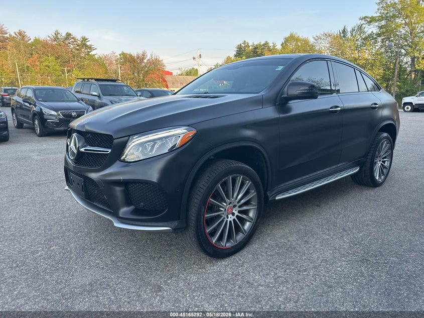 2016 Mercedes-benz Amg gle coupe VIN 4JGED6EB6GA025301 IAAI salvage auction — NORMAL WEAR, Clear (Massachusetts), sold $23,250 on 2026-07-08 (photo 2)