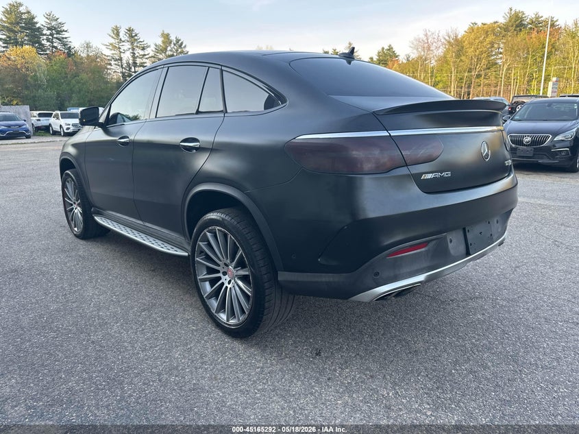 2016 Mercedes-benz Amg gle coupe VIN 4JGED6EB6GA025301 IAAI salvage auction — NORMAL WEAR, Clear (Massachusetts), sold $23,250 on 2026-07-08 (photo 3)