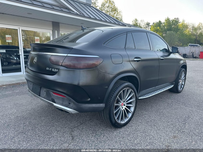 2016 Mercedes-benz Amg gle coupe VIN 4JGED6EB6GA025301 IAAI salvage auction — NORMAL WEAR, Clear (Massachusetts), sold $23,250 on 2026-07-08 (photo 4)