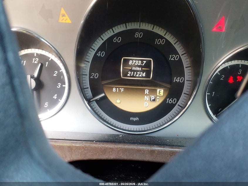 2012 Mercedes-benz VIN WDDHF2EB0CA583763 IAAI salvage auction — NORMAL WEAR, Salvage (Texas), sold $25 on 2026-08-18 (photo 7)