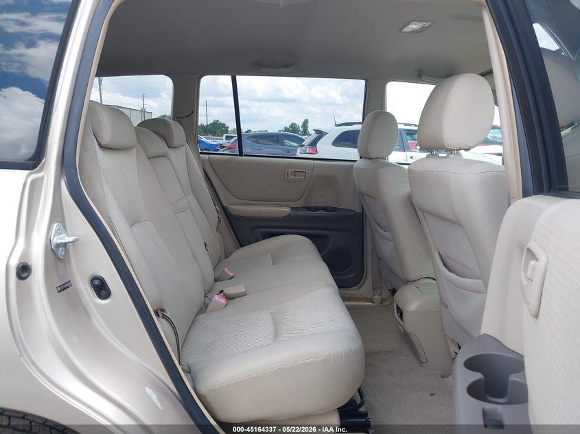 2007 Toyota Highlander VIN JTEDP21A870139427 IAAI salvage auction — RIGHT FRONT, Salvage (Texas), sold $800 on 2026-07-08 (photo 8)