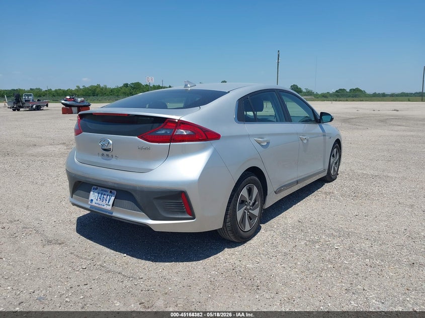 2019 Hyundai Ioniq VIN KMHC75LC8KU106943 IAAI salvage auction — NORMAL WEAR, Sf97 (Texas), sold $13,575 on 2026-07-07 (photo 4)