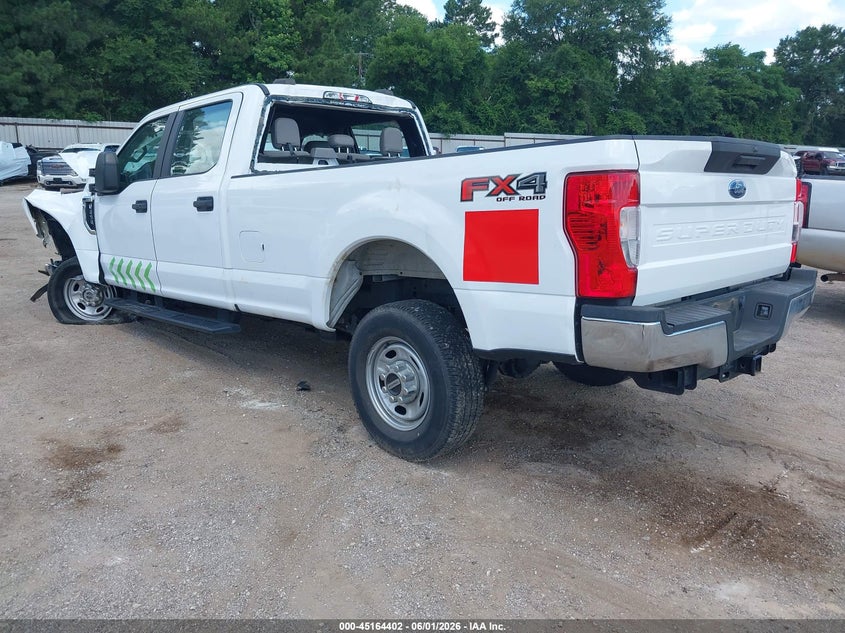 2021 Ford F250 VIN 1FT7W2B61MED94661 IAAI salvage auction — FRONT END, Salvage Title, sold $900 on 2026-07-09 (photo 3)