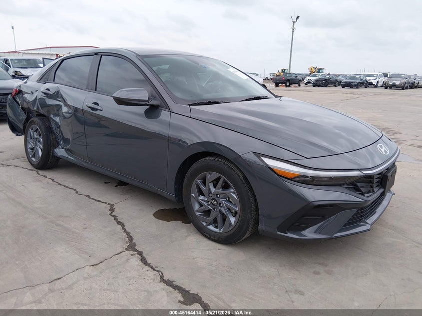 2024 Hyundai Elantra VIN KMHLM4DG4RU739275 IAAI salvage auction — RIGHT SIDE, Original (Texas), sold $7,750 on 2026-07-14 (photo 1)