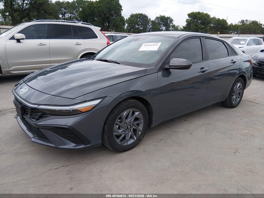 2024 Hyundai Elantra VIN KMHLM4DG4RU739275 IAAI salvage auction — RIGHT SIDE, Original (Texas), sold $7,750 on 2026-07-14 (photo 2)