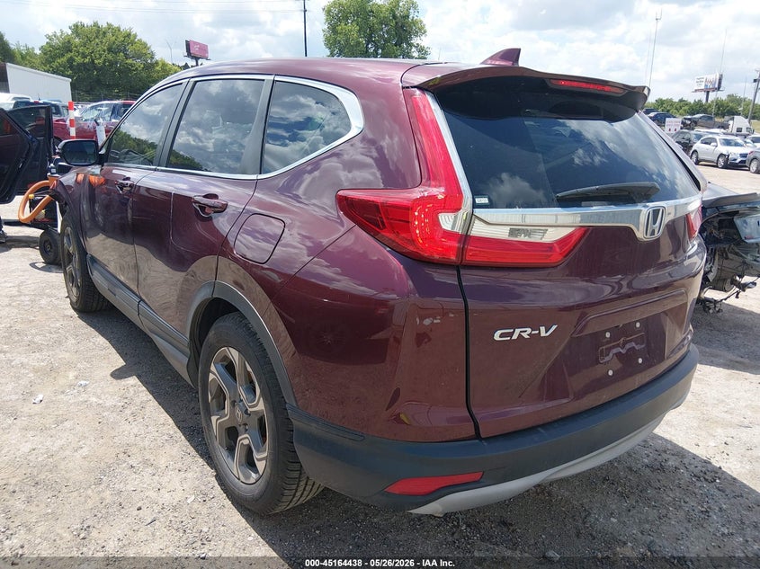 2017 Honda Cr-v VIN 7FARW1H8XHE021459 IAAI salvage auction — FRONT END, Clear (Oklahoma), sold $6,050 on 2026-07-15 (photo 3)