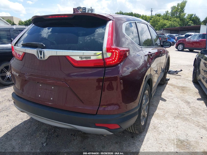 2017 Honda Cr-v VIN 7FARW1H8XHE021459 IAAI salvage auction — FRONT END, Clear (Oklahoma), sold $6,050 on 2026-07-15 (photo 4)