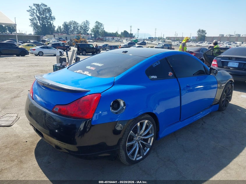 2011 Infiniti G37 VIN JN1CV6EK4BM212720 IAAI salvage auction — LEFT FRONT, Salvage (California), sold $400 on 2026-07-29 (photo 4)