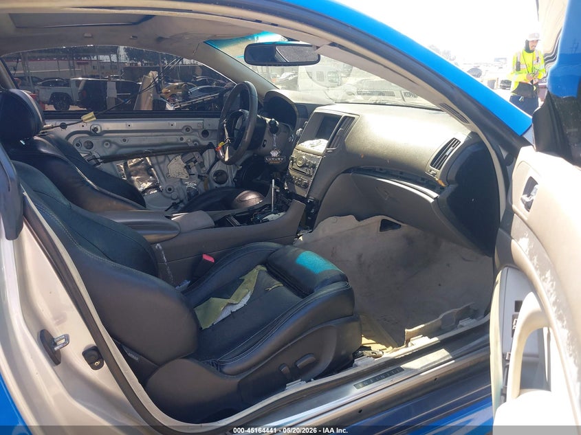 2011 Infiniti G37 VIN JN1CV6EK4BM212720 IAAI salvage auction — LEFT FRONT, Salvage (California), sold $400 on 2026-07-29 (photo 5)