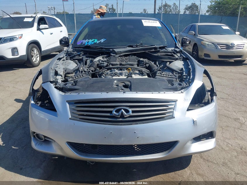 2011 Infiniti G37 VIN JN1CV6EK4BM212720 IAAI salvage auction — LEFT FRONT, Salvage (California), sold $400 on 2026-07-29 (photo 6)