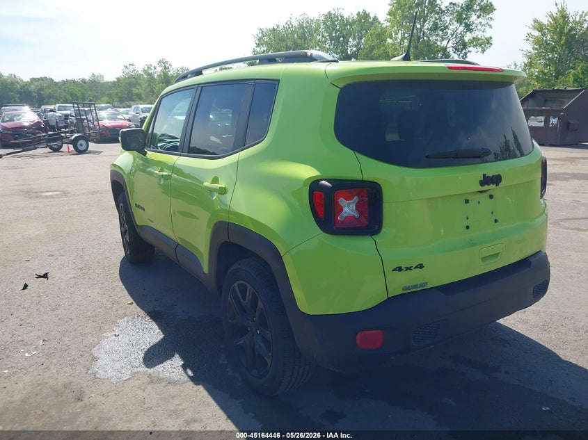 2018 Jeep Renegade VIN ZACCJBBB0JPH75849 IAAI salvage auction — HAIL, Salvage (Ohio), sold $2,600 on 2026-07-07 (photo 3)