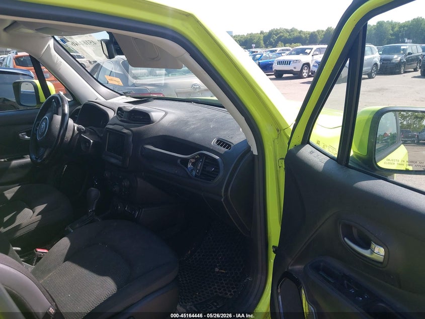 2018 Jeep Renegade VIN ZACCJBBB0JPH75849 IAAI salvage auction — HAIL, Salvage (Ohio), sold $2,600 on 2026-07-07 (photo 5)