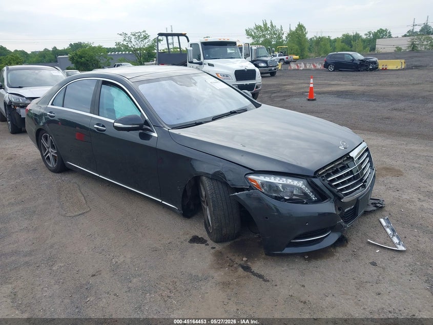 2016 Mercedes-benz S-klasse VIN WDDUG8FB2GA262035 IAAI salvage auction — RIGHT FRONT, Salvage Title, sold $4,850 on 2026-07-21 (photo 1)