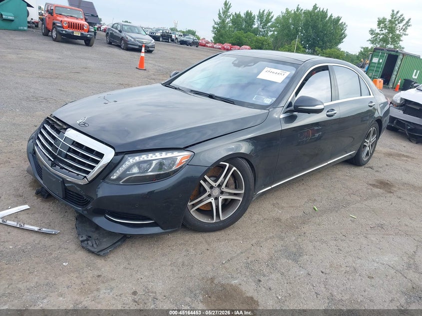 2016 Mercedes-benz S-klasse VIN WDDUG8FB2GA262035 IAAI salvage auction — RIGHT FRONT, Salvage Title, sold $4,850 on 2026-07-21 (photo 2)