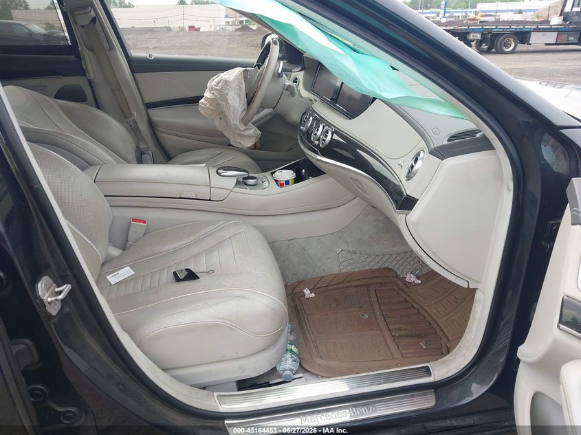 2016 Mercedes-benz S-klasse VIN WDDUG8FB2GA262035 IAAI salvage auction — RIGHT FRONT, Salvage Title, sold $4,850 on 2026-07-21 (photo 5)
