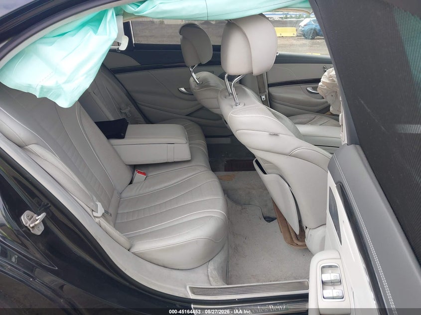 2016 Mercedes-benz S-klasse VIN WDDUG8FB2GA262035 IAAI salvage auction — RIGHT FRONT, Salvage Title, sold $4,850 on 2026-07-21 (photo 8)