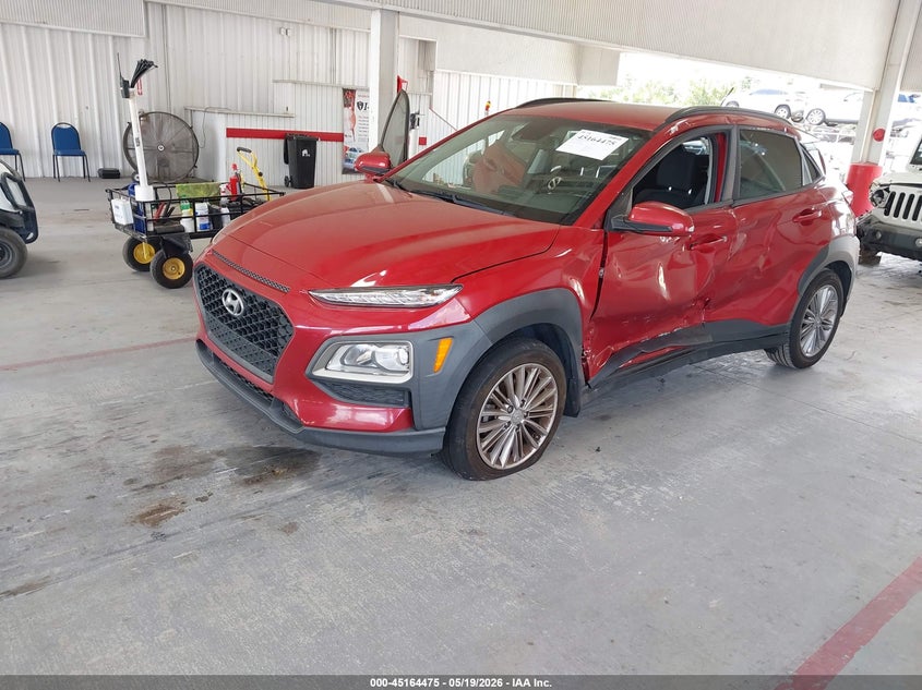 2021 Hyundai Kona VIN KM8K22AA8MU648380 IAAI salvage auction — LEFT SIDE, Certificate Of Destruction (Florida), sold $2,600 on 2026-07-15 (photo 2)