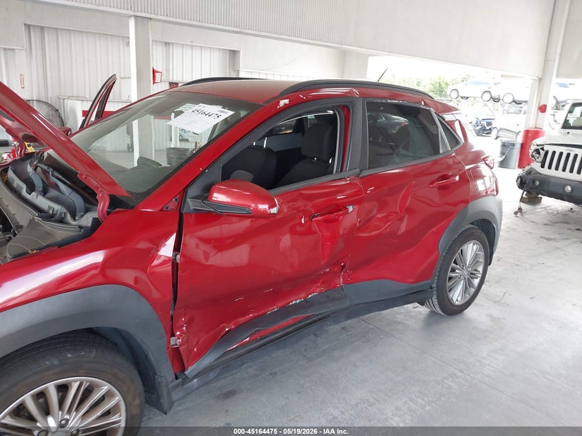 2021 Hyundai Kona VIN KM8K22AA8MU648380 IAAI salvage auction — LEFT SIDE, Certificate Of Destruction (Florida), sold $2,600 on 2026-07-15 (photo 6)