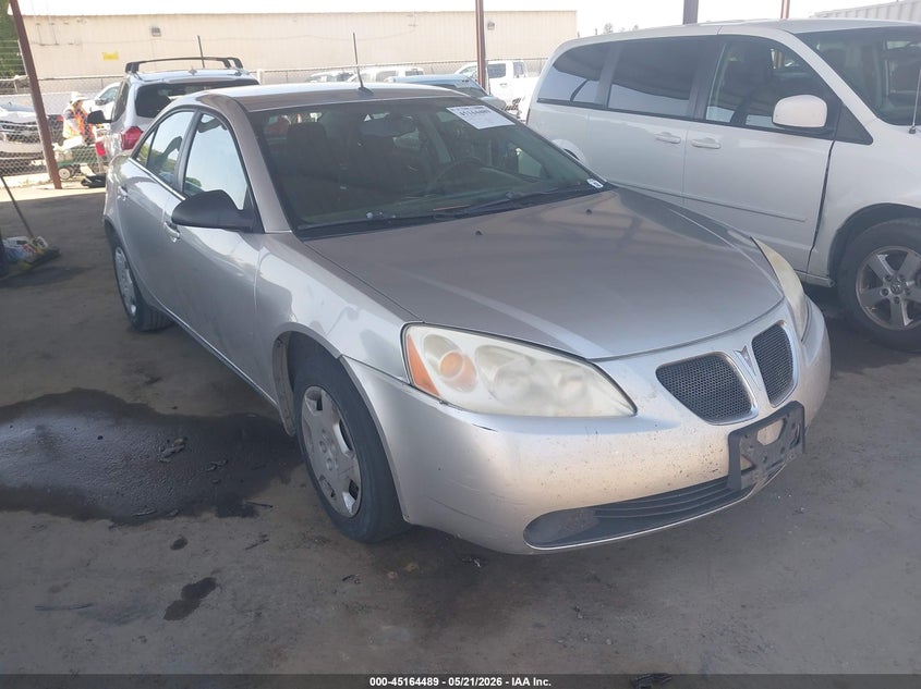 2008 Pontiac G6 VIN 1G2ZF57BX84147591 IAAI salvage auction — REAR END, Salvage (California), sold $325 on 2026-09-08 (photo 1)