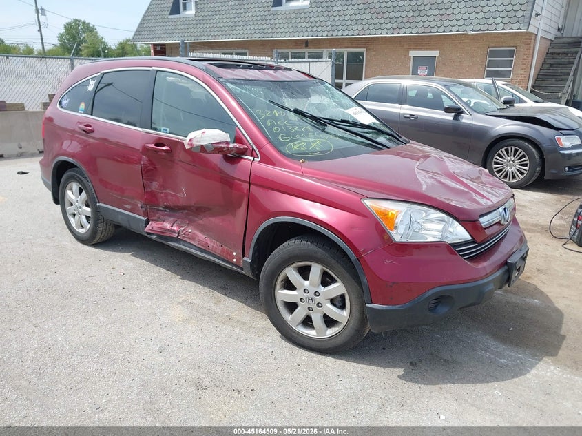 2007 Honda Cr-v VIN JHLRE387X7C013278 IAAI salvage auction — ROLLOVER, Salvage (Illinois), sold $700 on 2026-07-07 (photo 1)
